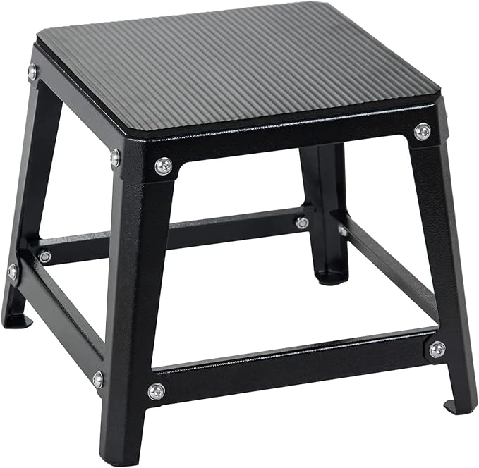 Plyometric Boxes Steel Plyo Box Fitness Exercise Jump Box For Home Gym Plyometric Jumping Exercises