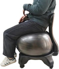 CMYUN Yoga Ball Chair Ergonomic Exercise Ball Chair, Stability Yoga Ball Chair for Office, Comfort Balance Ball Seat for Adults Kids Pregnancy, Relieve Back Pain