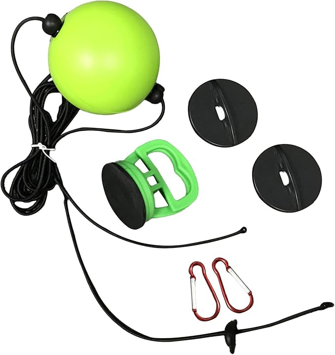 Yiju Boxing Reflex Ball Boxing Speed Ball MMA Workout Focus Trainer Adults Kids Double End Punching Ball for Hand Eye Coordination