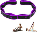 Fitness Resistance Band for Stretching and Yoga - 8/10/12 Section Fitness Resistance Band, Elastic Training Belt for Yoga, Latin, Pilates