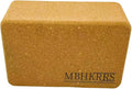Yoga Block - Fine-Grain Cork Block, Yoga Equipment, Home Gym Accessory, Pilates Tool, Lightweight for Travel, Extra Firm Workout Accessory with Comfortable Edges