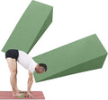 Yoga Wedge Block - Foam Incline Slant Board Squat Wedge Block | Foam Incline Slant Board, Knee Pad Back Support, Squat, Footrest Cushion for Yoga