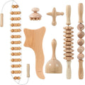 AiRelax 7 Pack Wood Therapy Massage Tools for Body Shaping Set, Cellulite Massager,Maderoterapia Kit Colombiana, Lymphatic Drainage Massager Tools for Neck Back Waist Pain Relief