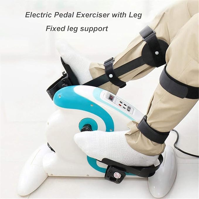 for Leg Protector Bracket Pedal Exercisers, 1 Pair Leg Ankle Fixed Support Bracket, Lengthened & Widened Anti-Skid Pedals, for Rehabilitation Trainer for The Elderly and Disabled,rightleg