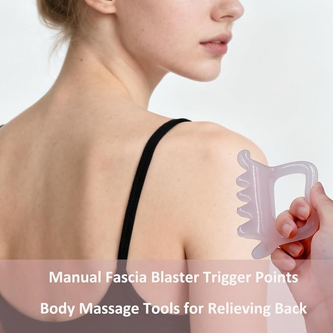 Large Cellulite Massage Tool, Manual Fascia Blaster Trigger Points Massages Release Lymphatic Drainage,Myofascial Release Tools for Body Tension Relief
