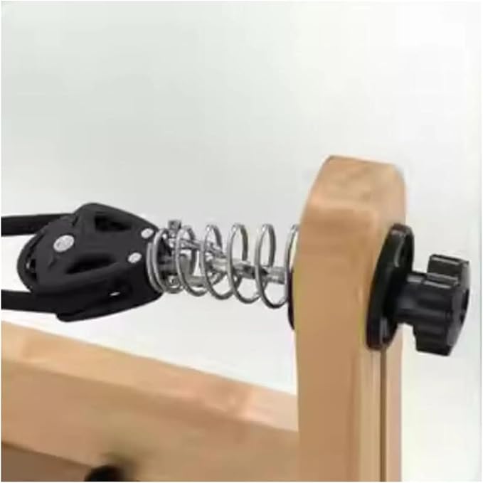 Pilates Reformer Pull Rope Belt Hardware Professional Strap,Compatible For Seated Balance Exercise Equipment Core Bed Accessories(1Pc Pulley)