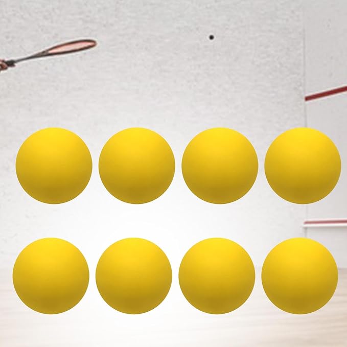8 Pieces Bounce Reaction Balls Rubber Wall Balls Funny Small Accessories Elastic Reaction Training Balls for Indoor Outdoor