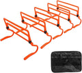 5Pcs Speed Agility Hurdles Obstacles Adjustable Height Speed Training Hurdles for Baseball