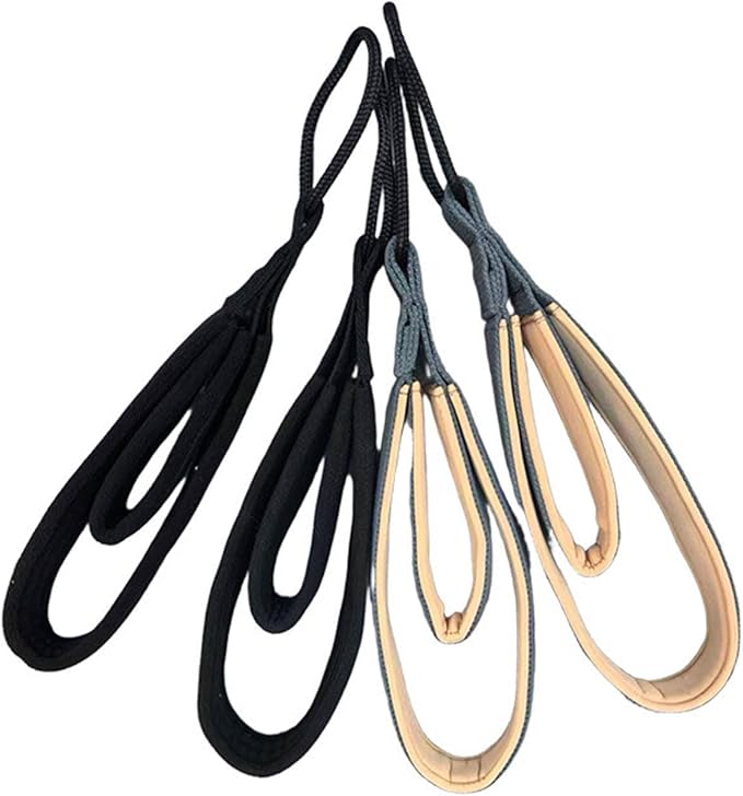 2x Pilates Double Loop Straps for Reformer Pilate Strap Exercise Equipment for Training Beginner Women Men Workout