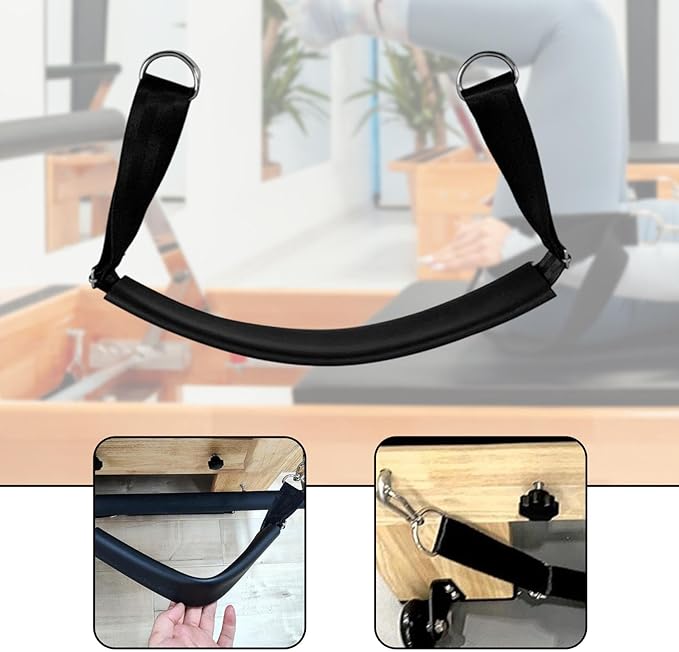 Pilates Foot Strap Portable Exercise Cotton Stretch Strap Fitness Equipment for