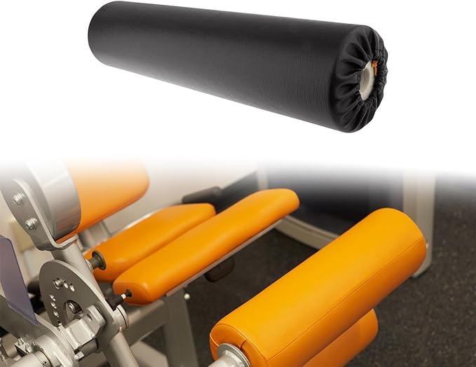 Foot Foam Roller, 1.5 Inch Diameter Foam Roller Holder, Sponge Foam Sleeve for Home Exercise Machines, Black