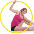 Exercise Fitness Hoop for Women 37 Inch Removable Adjustable Weighted Hoop Suitable for Adult Weight Loss and Home Fat Burning Exercise Workouts Gym