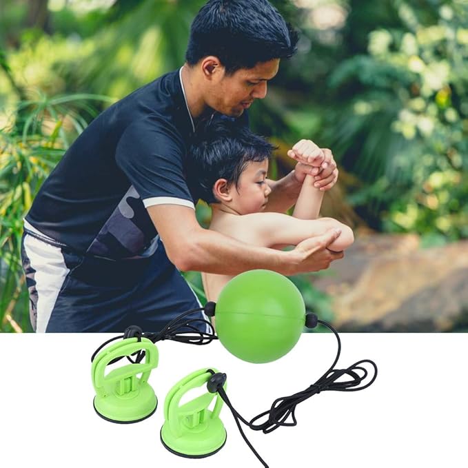 Boxing Fight Ball Suction Cup, Fight Ball Reflex Trainer for Reaction, Boxing Headband Punching Ball Boxing Reflex Ball Speed Training Suspension Type Boxing Ball for Home Fitness Training
