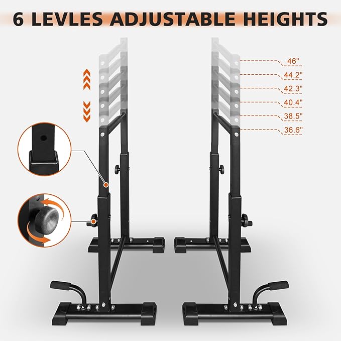 Dip Bar Heavy Duty Steel Dip Stand Station, Pull Up Bar for Fitness Home Gym Workout, Parallel Bars Dip Equipment for Strength Training (1200LBS Loading Capacity, 2025 New Version)