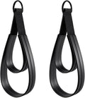2Pcs Pilates Double Loop Straps for Reformer Comfortable Grip D Rings Strap Handle for Improve Flexibility Strength Dexterity
