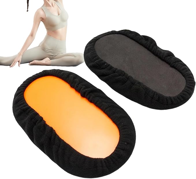 Oval Core Sliders - Fitness Gliders Sliding Discs, 7x4 Inches Training Pads with Smooth Base, Exercise Sliders, Workout Discs with Compact Design, Fitness Gear for Home Gym