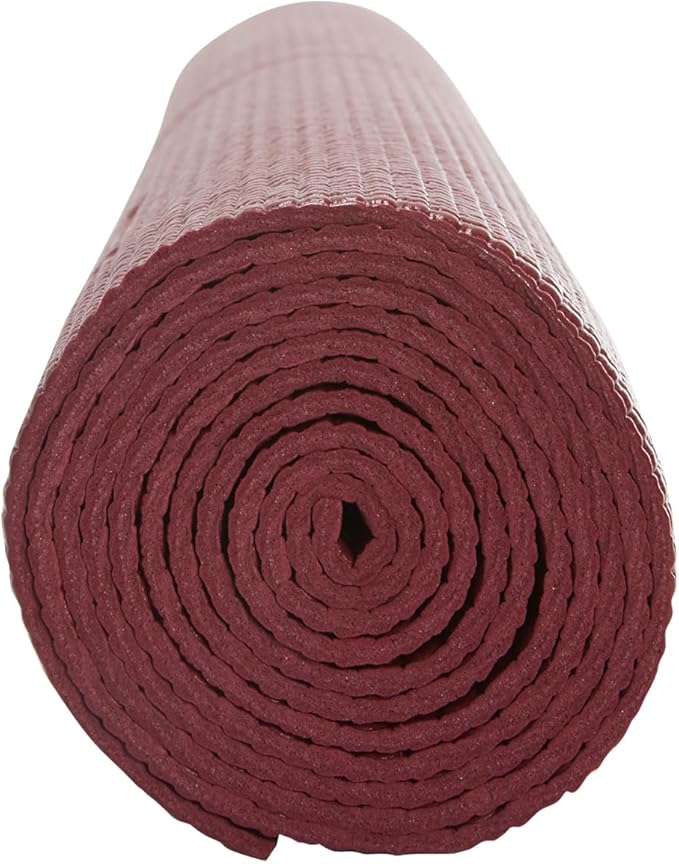 Everyday Yoga Deluxe Mat, Spacious 72"x24" Non-Slip Yoga Mat for Comfortable Home Workouts, 3-5mm Extra Thick