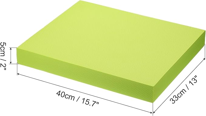 PATIKIL Balance Pad, Non-Slip TPE Foam Pad Cushion Exercise Yoga Mat Knee Pad for Fitness Stability Core Training Stretching