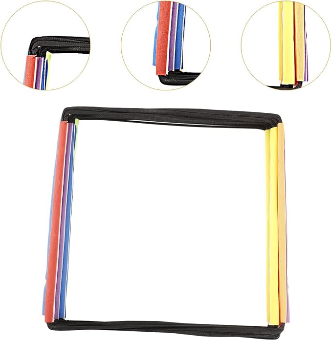 Agility Ladder for Soccer Training with Adjustable Features, 10 Grids