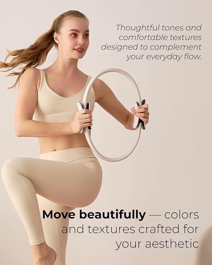 Pilates Kit for Women – Home Pilates Equipment Set with Ring, Ball & Resistance Bands | Pilates Starter Kit with Accessories in Gift Box