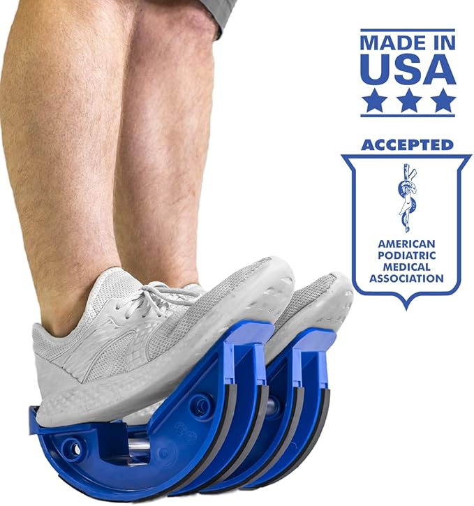 ProStretch Double Original Calf Stretcher, Dual Foot Rocker for Plantar Fasciitis, Achilles Tendonitis, and Tight Calves