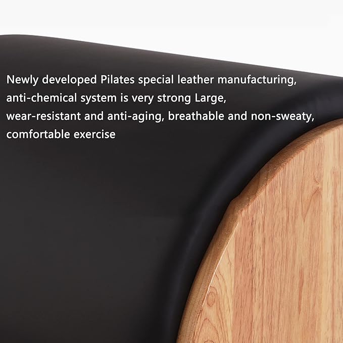 Pilates Ladder Barrels -Pilates Wooden Ladder Barrel Home Large Equipment Yoga Training core Spine Corrector Professional 43in×25in×39in/35in