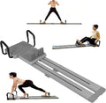 Pilates Board, 3 in 1 Pilates Ski Machine & Plilates Reformer, Multifuncional Portable Pilates Reformers Board for Home Workout, Combination 10+ Exercise Mode
