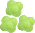 Alomejor 3Pcs Bounce Reaction Balls Training Balls Hex Reaction for Coordination Sports Training with Durable TPR Material