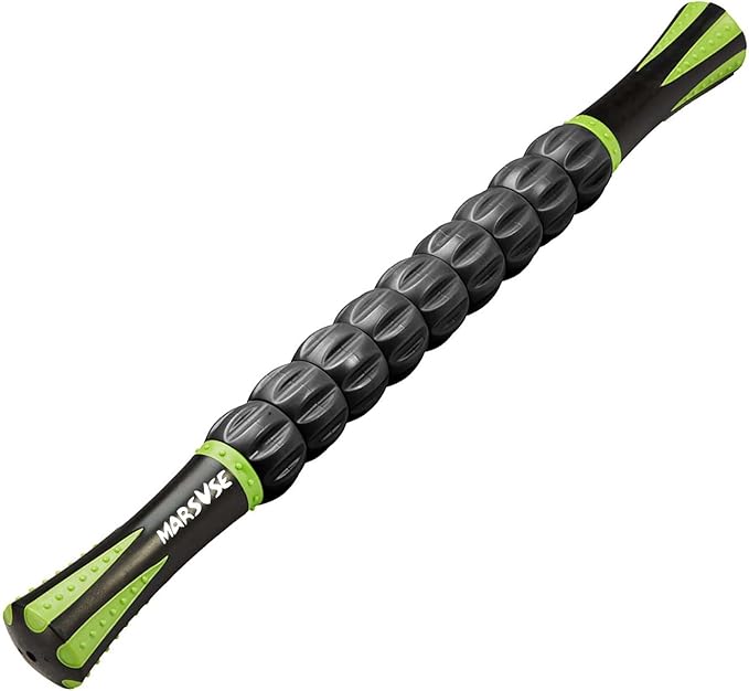 Muscle Roller Stick Massage Roller Muscle Roller Massage Tool for Athletes and Soothing Cramps,Relieving Muscle Soreness, 18 Inches Muscle Roller for Relieving,Physical Therapy,Massage,Body Recovery
