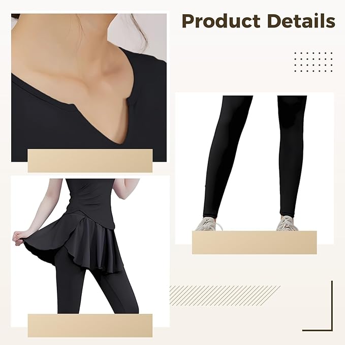 Women’S 4-Piece Pilates Workout Set, Tank Bra, Short-Sleeve Shirt, And Leggings, Polyester/Spandex, Size Xxl For 135-150