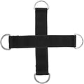 Fitness Pulley Hanging Straps 2pcs Sturdy DIY Fitness Supply Pulley Rope for Strength Training Equipment Attachments Home Gym and Sports Accessories