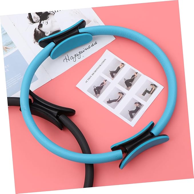 Yardwe 1pc Yoga Accessory Household Appliances Pilates Exercise Pilates Circle Unbreakable Fitness Circle