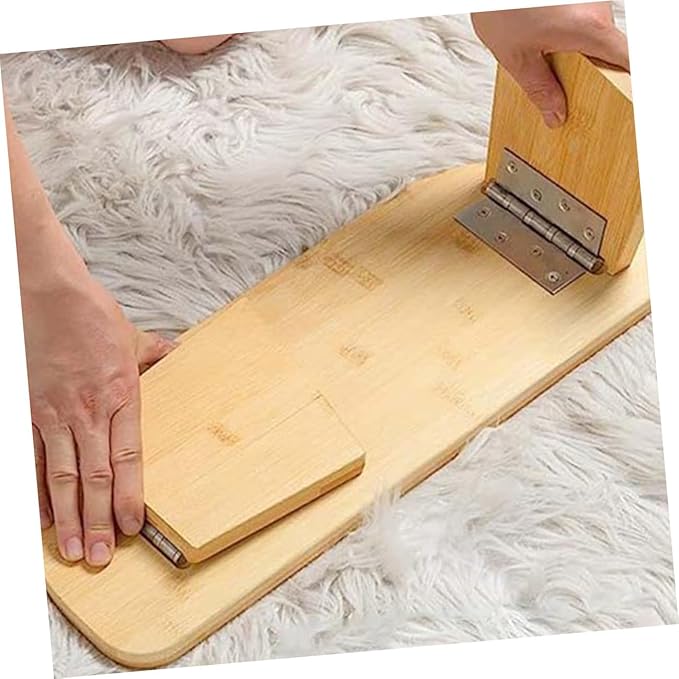 Cabilock Meditation Bench Kneel Sitting Stool Non-Skid Foldable Stool Compact for Home and Travel