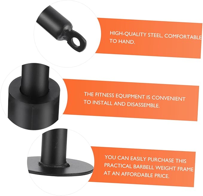 1pc Weight Lifting Loading Pin for Barbell Slice Easy to Use Weight Rod Attachment for Fitness Equipment Strength Training and Home Workouts