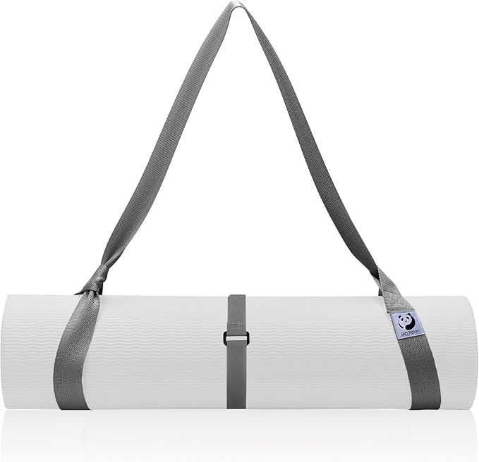Slim Panda Yoga Mat Straps for Carrying, Adjustable Yoga Mat Carrier Sling Fits All Mats(Mat Not Included)