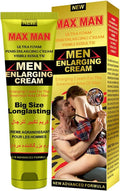 Men Massage Essential Oil, Body Moisturizing & Penis Becomes Longer and Thicker Enhancement Erotic Massage Oil, Men Energy for Care Delay Performance (Cream)