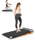 3-in-1 Walking Pad with Incline,2.5 HP Under Desk Treadmill for Home Office,265 LBS Compact Walking Treadmill with LED Display,No Assembly