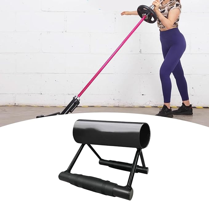 Double Handle with Non Slip Handles Strength Training Portable Equipment Men Women Durability Attachment