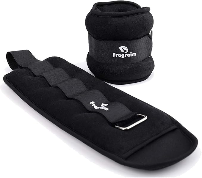Ankle Weights, 1/2/3/4/6/8/10 LBS 1 Pair Wrist Leg Arm Weights for Women, Kids and Men, Comfortable and Soft, Perfect for Dancing, Running, Walking, Fitness, Workout, Physical Therapy
