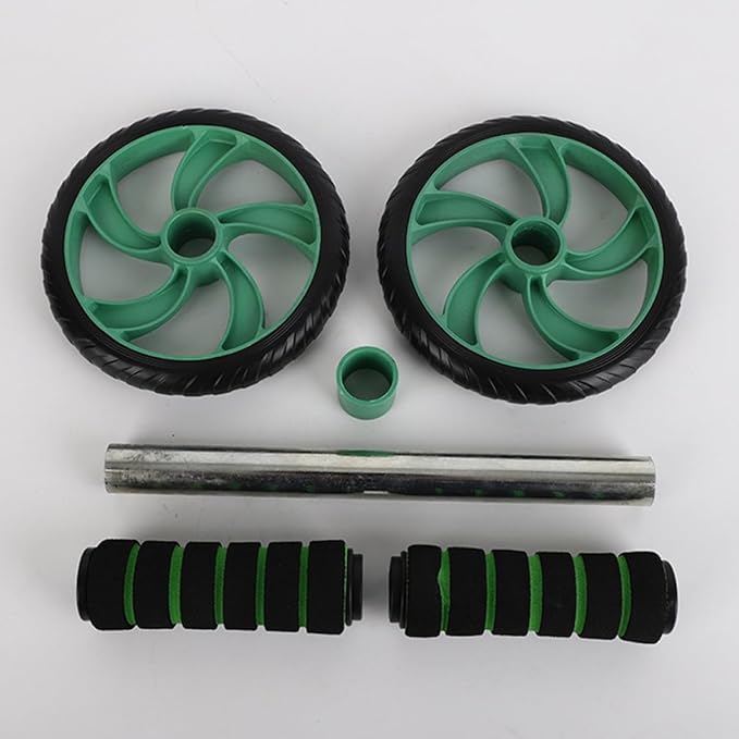 Happyyami Abdominal Wheel Abdominal Device Ab Roller for Workout Gym Exercise Equipment Lose Weight Fitness Tool