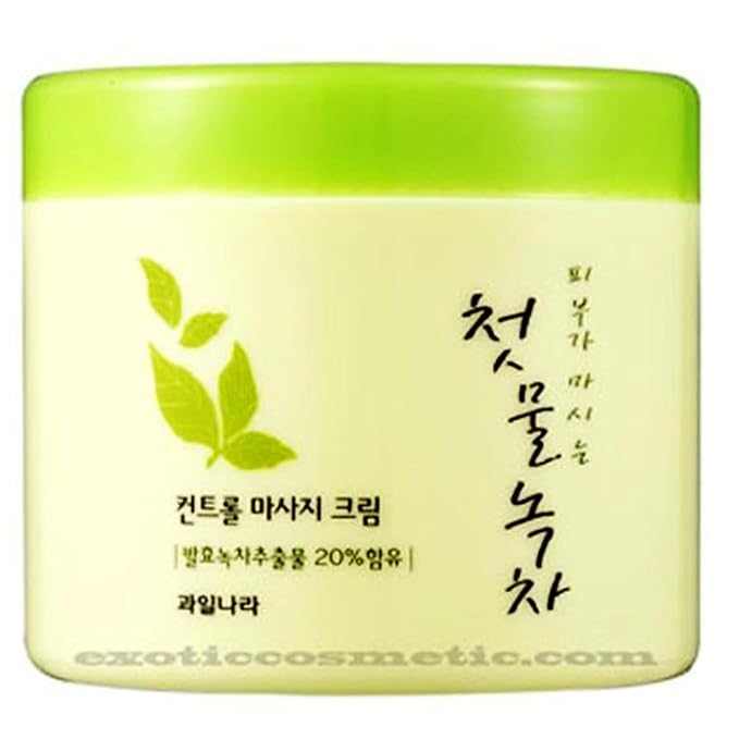 Kwailnara The First Green Tea Control Massage Cream (Fermented Green Tea)