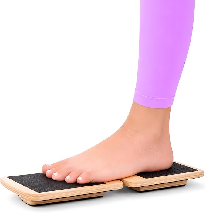 Ankle Balance Board for Ankle Strengthening Physical Therapy & Stability Training Adjustable Single Leg Ankle Strengthener Board for Sprains, Plantar Fasciitis Relief, Core Strength, Athletes & Home Use.