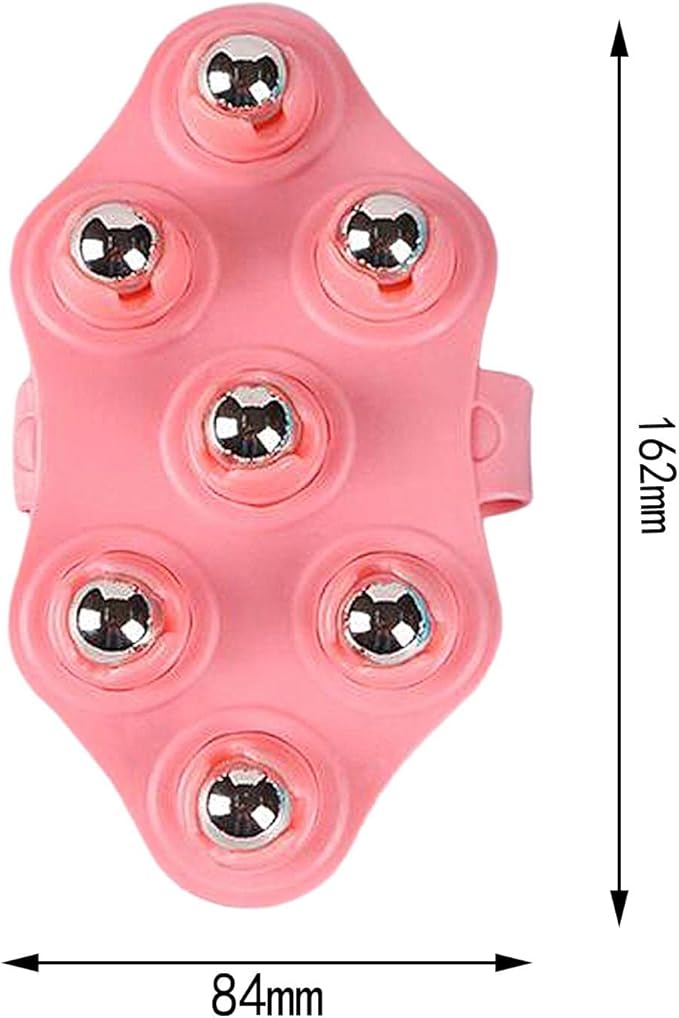misppro Handheld Body Roller for Cellulite Treatment and Magnetic Therapy Massage Tool- Magnetic
