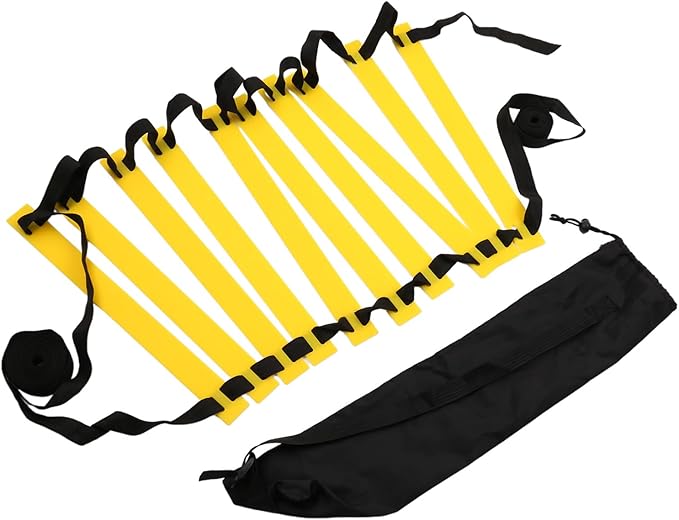 Agility Ladder Speed Training Set Exercise Ladders for Soccer Football Footworks Sports Training with Carry Bag Fitness