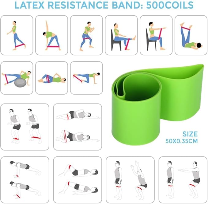 Pilates Essentials Kit for Women, 2025 New Better Me Pilates Kit, Pilates Rings Booty Bands, Yoga Sets for Women, Hip Exercise Band Yoga Ball 25cm Figure 8 Resistance Band