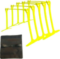 B Baosity Agility Training Hurdles, Improves Strength, Speed Hurdles Agility Speed Training Equipment for Courses Coaching, Fluorescent Green, 40cmx19.5cmx32.5cm