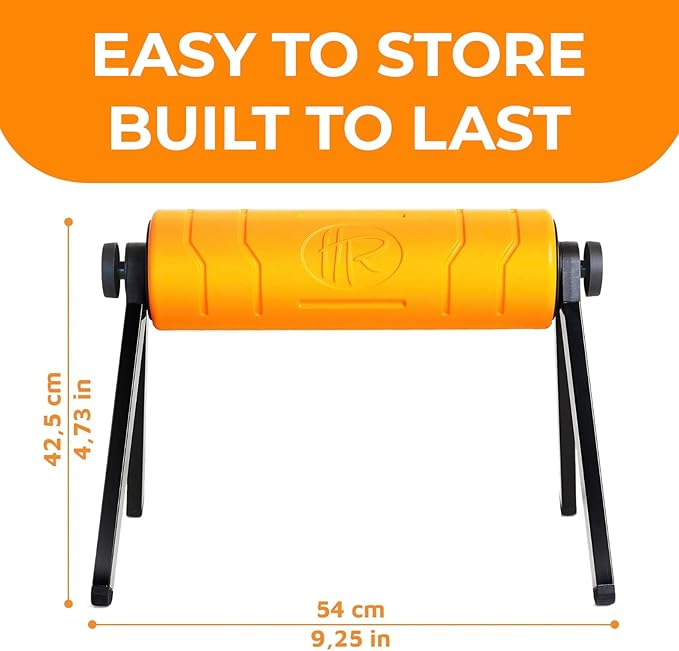 activelife - HighRoller, Ergonomic and Elevated Foam Roller, Muscle Roller For Physical Therapy and Exercise, Deep Tissue Muscle Massage, Leg Massager and Foam Roller for Back
