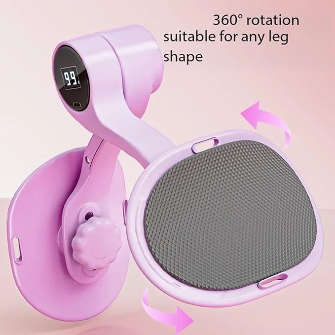 Inner Thigh Toner Muscle Fitness Exercise Equipment Pelvic Floor Trainer Arm Leg Exercisers for Home Gym Pelvic Floor Trainer Home Fitness Equipment Inner Thigh Toner