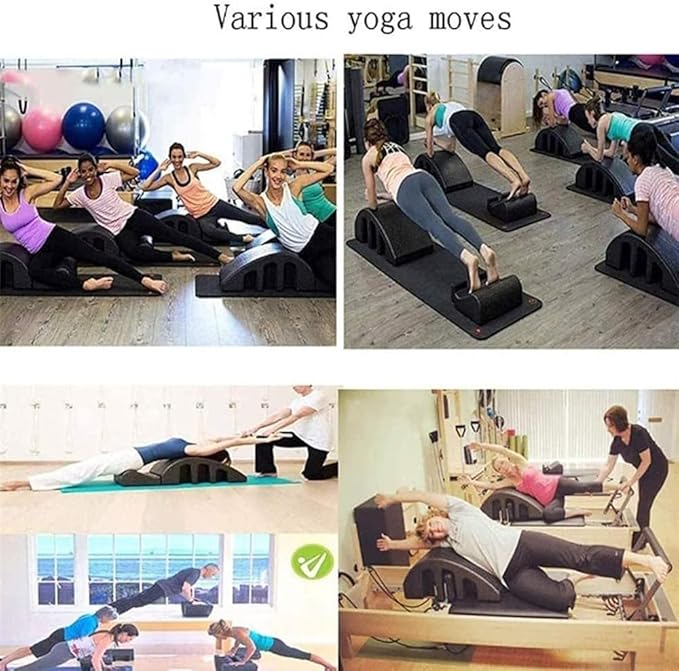 Spine Supporters Pilates Arc Foam, Detachable Spine Corrector Barrel, Yoga Massage Bed Table, Balanced Body Manual, Kyphosis Correction Machine Pilates Reformer Scientific Adjust Curve