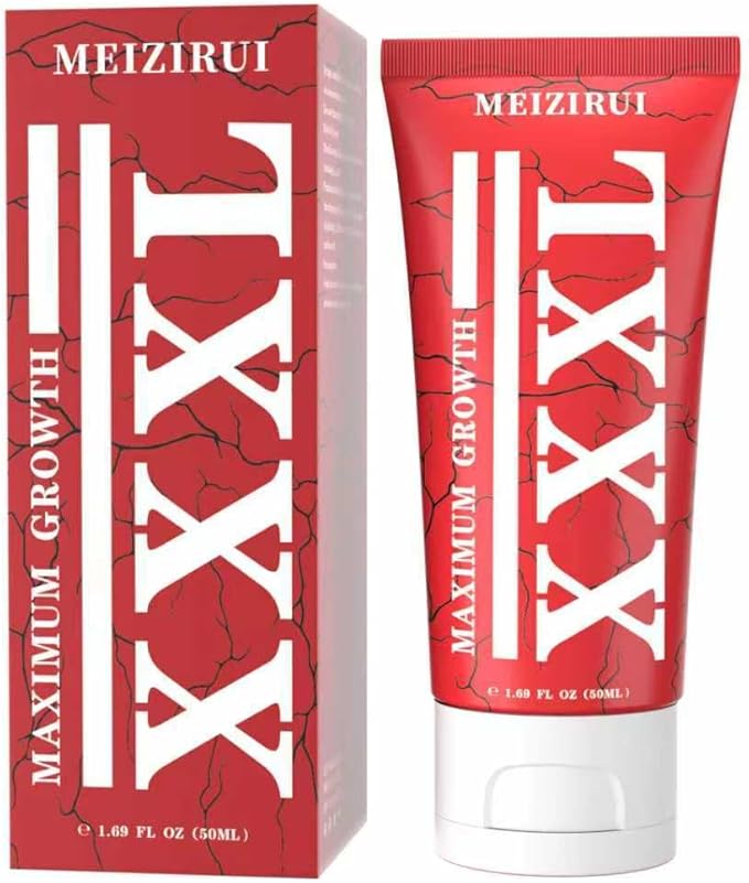 XXXL Extra Strength Massage Enlrargement Cream for Man – Men's Power Massage Gel with Natural Oil for Increase Size, Huge Thickness, Strength and Prolonged Performance (Maximum Growth)